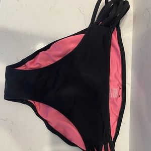 VS Pink black bikini bottom
